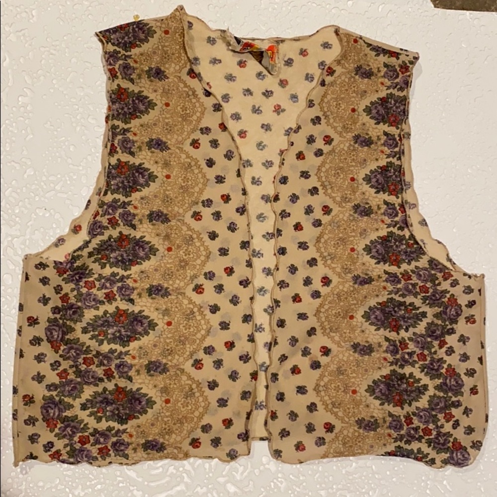 70’s Vintage 1970’s Handkerchief Vest Jumping Jack